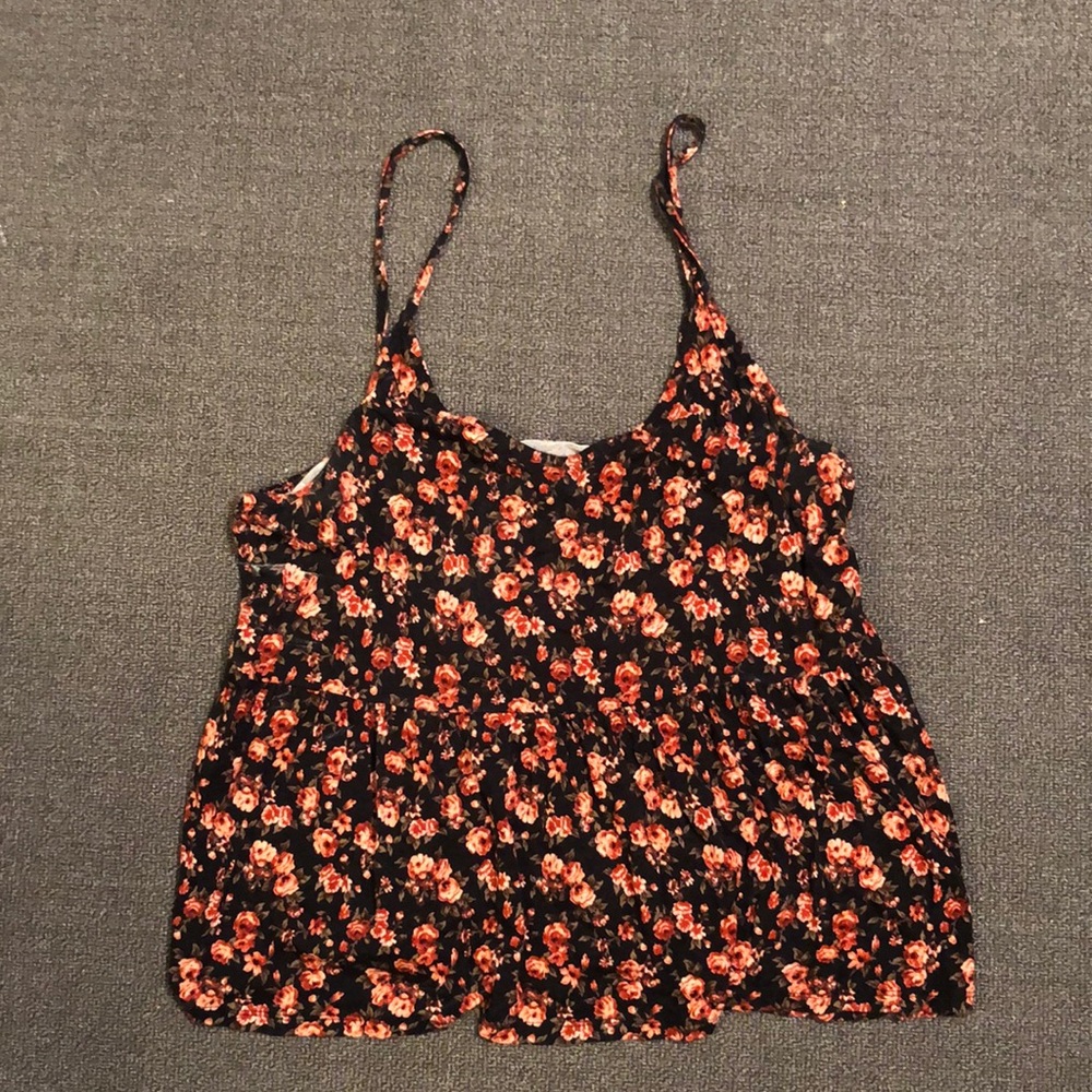 American Eagle Peplum Tank